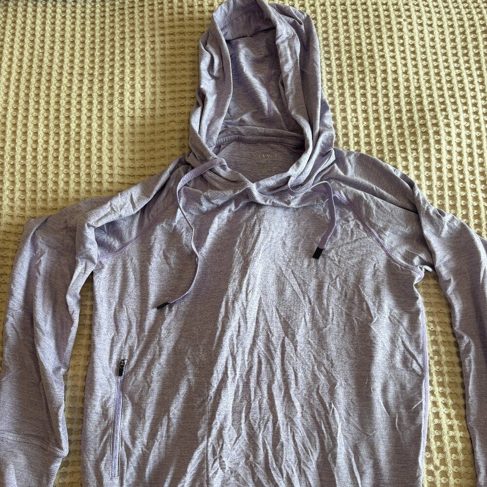 Jaanuu Women's 1-Pocket Lounge Hoodie size XS - HEATHER LILAC